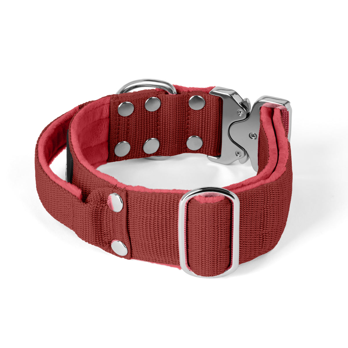 Extreme Buckle Silver Edition Raspberry Red