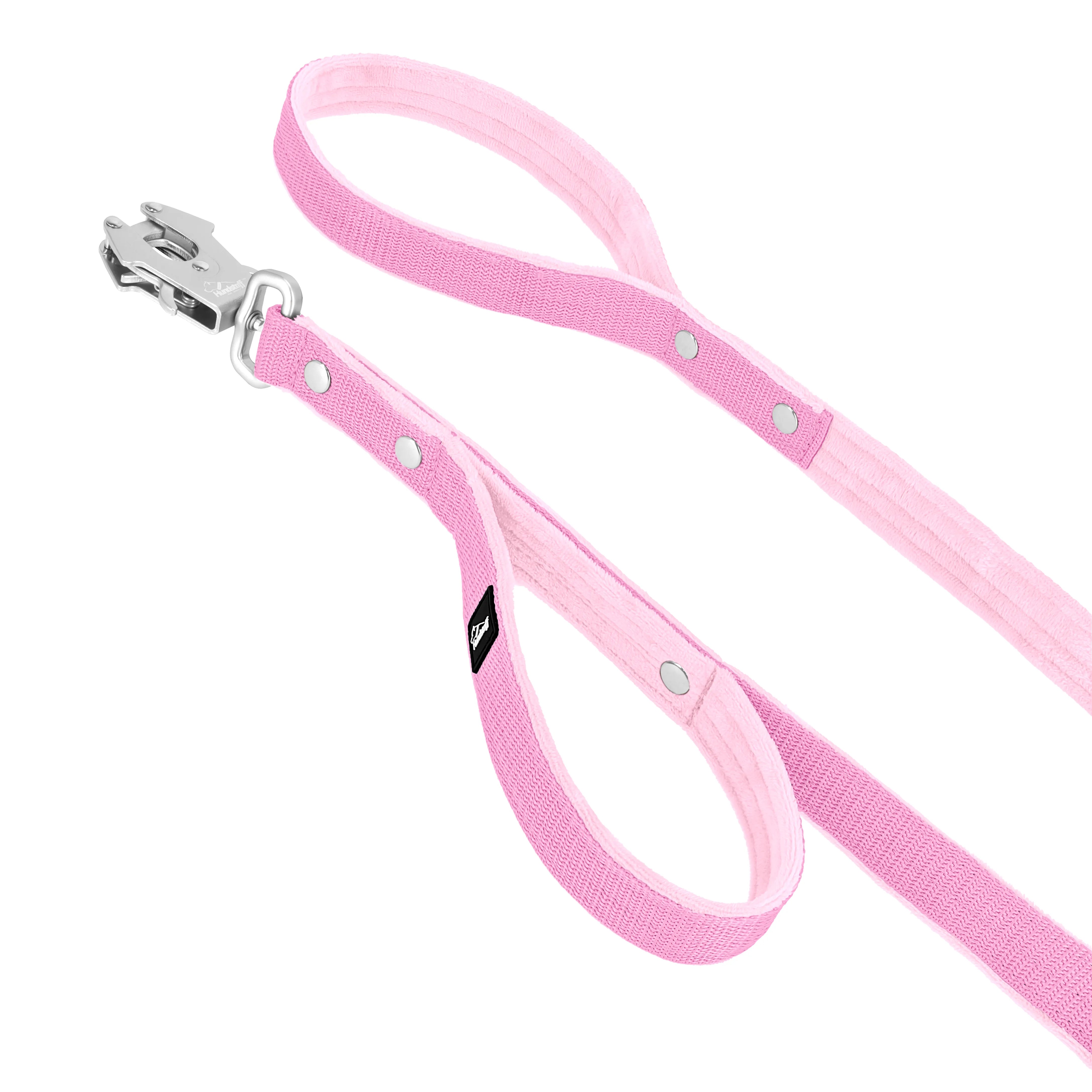 Guard Leash Baby Pink - Väktarkoppel med extra handtag