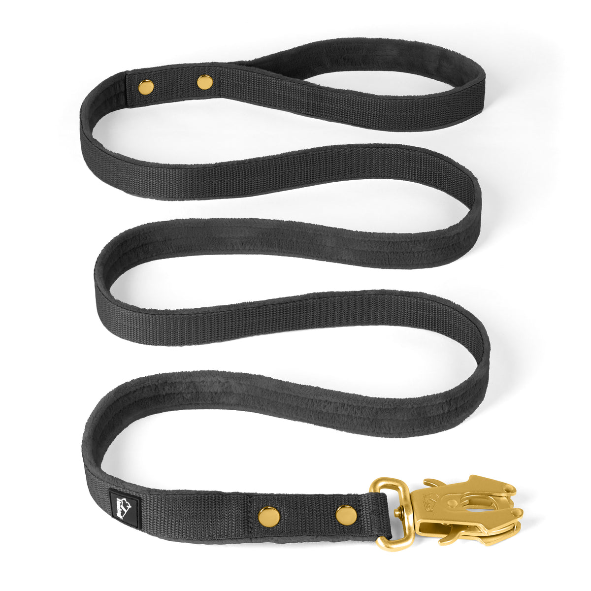 Walk Leash Gold Edition Dark Grey