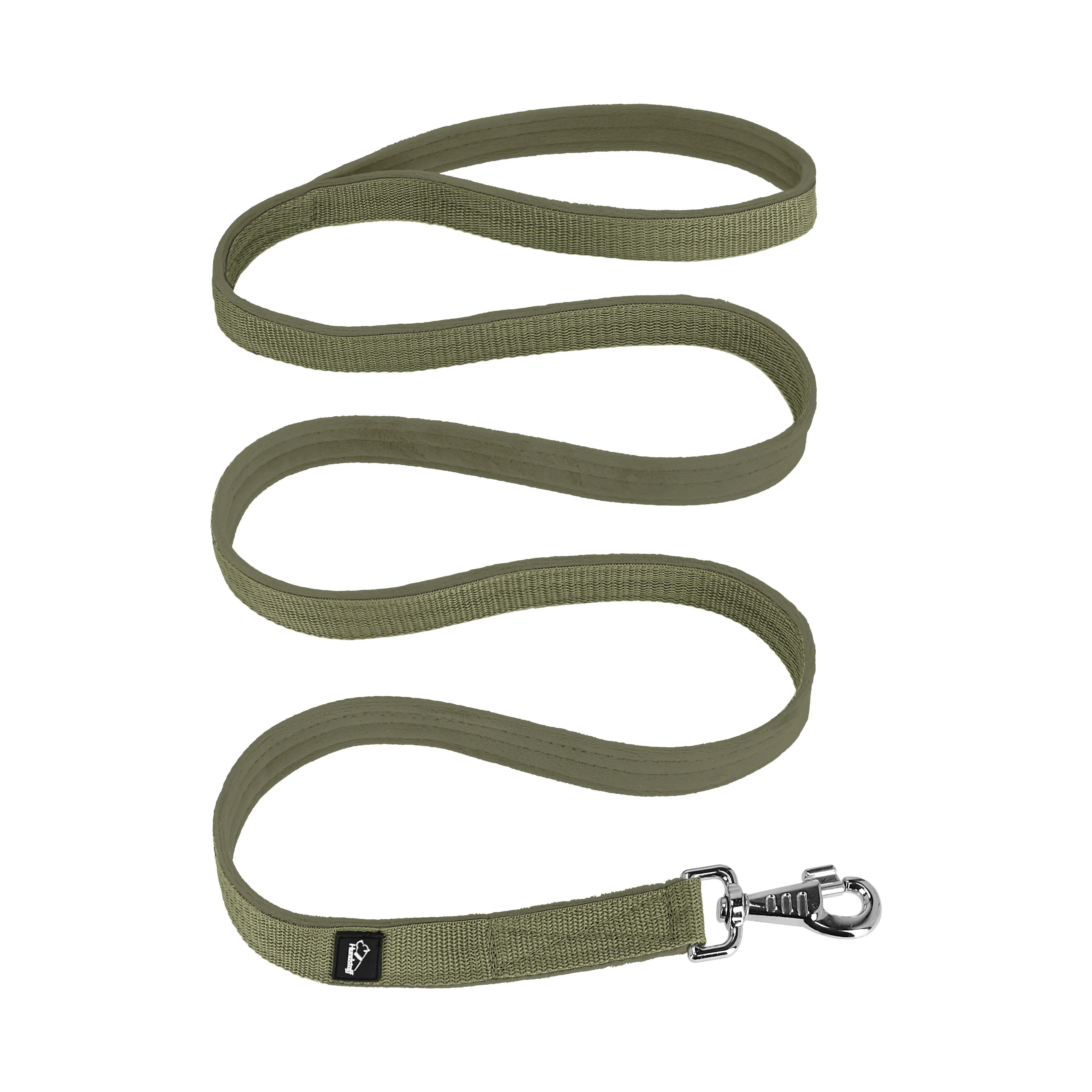 Martingale Chain Set Khaki – Halvstryp halsband & koppel