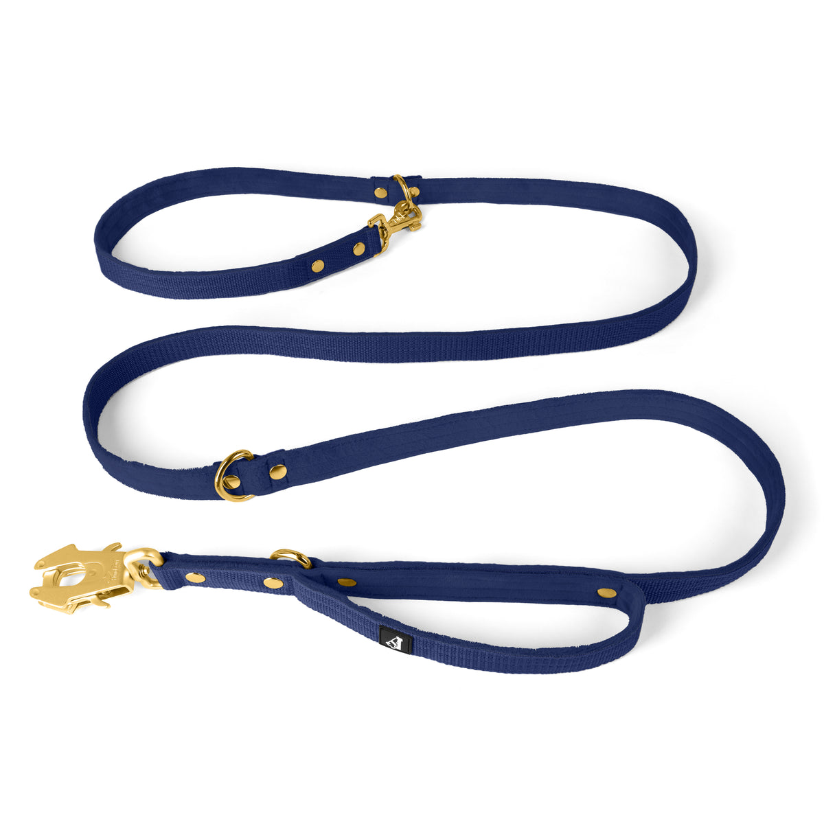 Multi Guard Leash Gold Edition Navy Blue