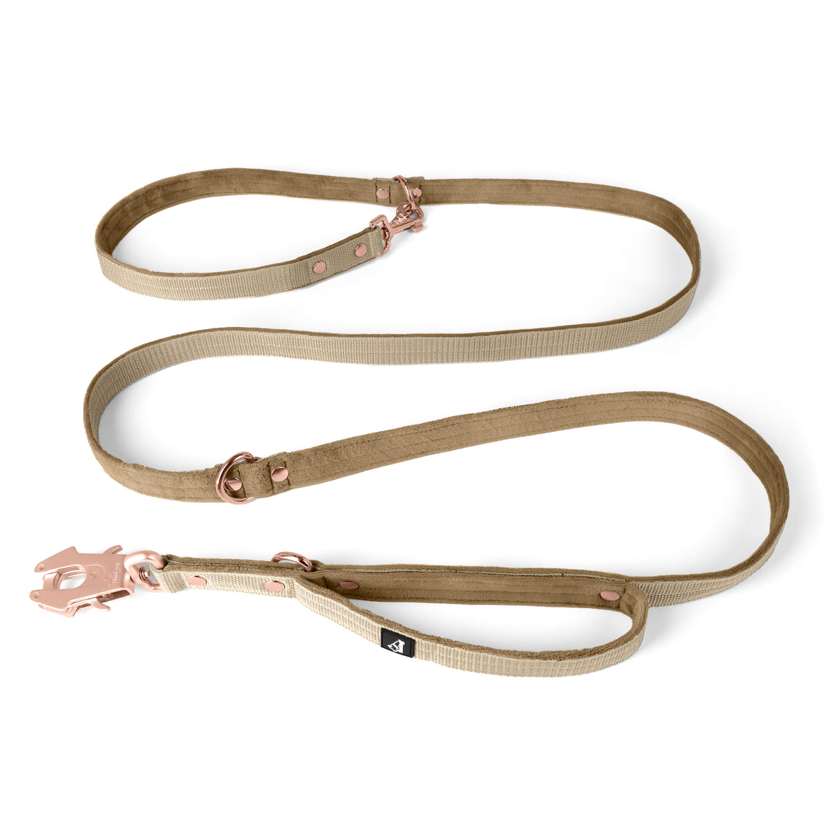 Multi Guard Leash Rose Edition Beige
