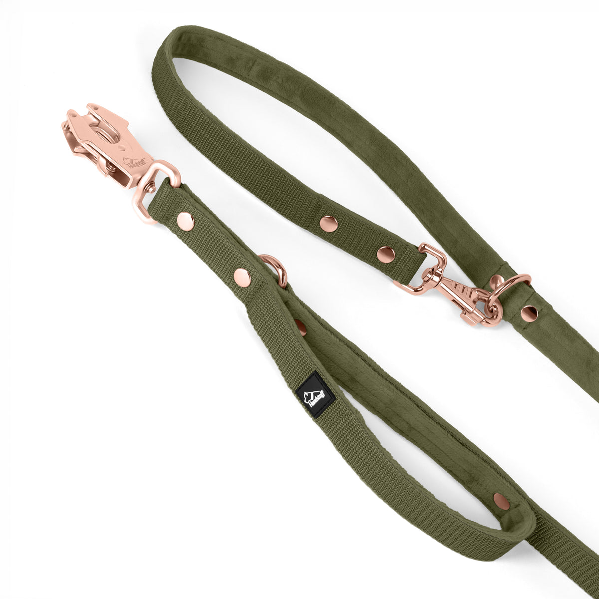 Multi Guard Leash Rose Edition Khaki