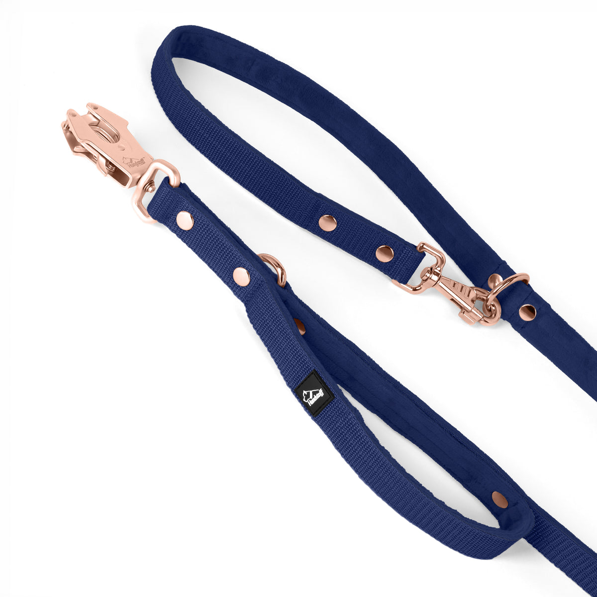 Multi Guard Leash Rose Edition Navy Blue