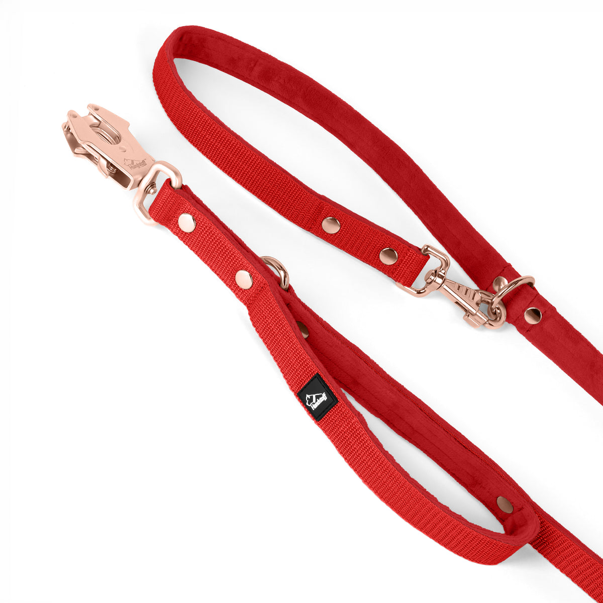 Multi Guard Leash Rose Edition Red