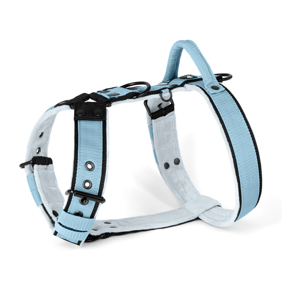 Hundstaff Easy Walk Black Edition Baby Blue