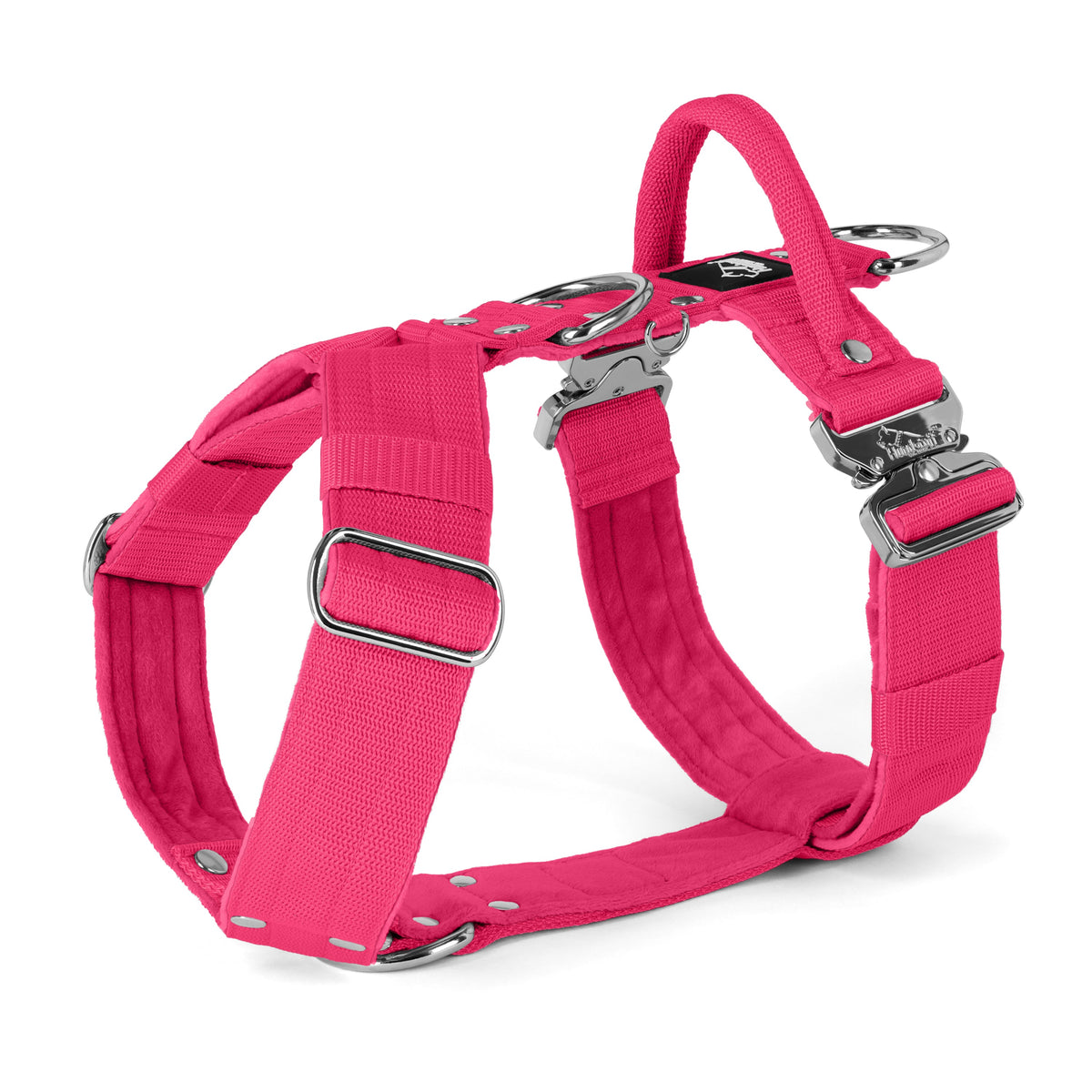 Hundstaff Easy Walk Extreme Silver Edition Pink
