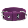 Active Plum - Brett slitstarkt halsband med spänne