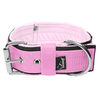 Grip Baby Pink - Brett fodrat halsband med handtag