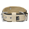 Grip Beige - Brett fodrat halsband med handtag