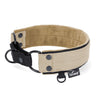 Martingale Black Edition Beige - Brett fodrat halsband halvstryp