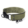 Martingale Black Edition Khaki - Brett fodrat halsband halvstryp