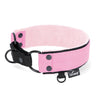 Martingale Black Edition Baby Pink - Brett fodrat halsband halvstryp