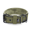 Active Komfort Black Edition Khaki - Brett slitstarkt halsband med spänne