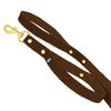 Guard Leash Golden Edition Dark Brown - Väktarkoppel med extra handtag