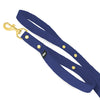 Guard Leash Golden Edition Navy Blue - Väktarkoppel med extra handtag