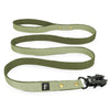 Walk Leash Golden Olive Green - Säkert nylonkoppel i olika längder