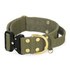 Extreme Buckle Golden Khaki - Starkt och säkert halsband