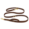 Multi Guard Leash Golden Dark Brown - Multi-väktarkoppel