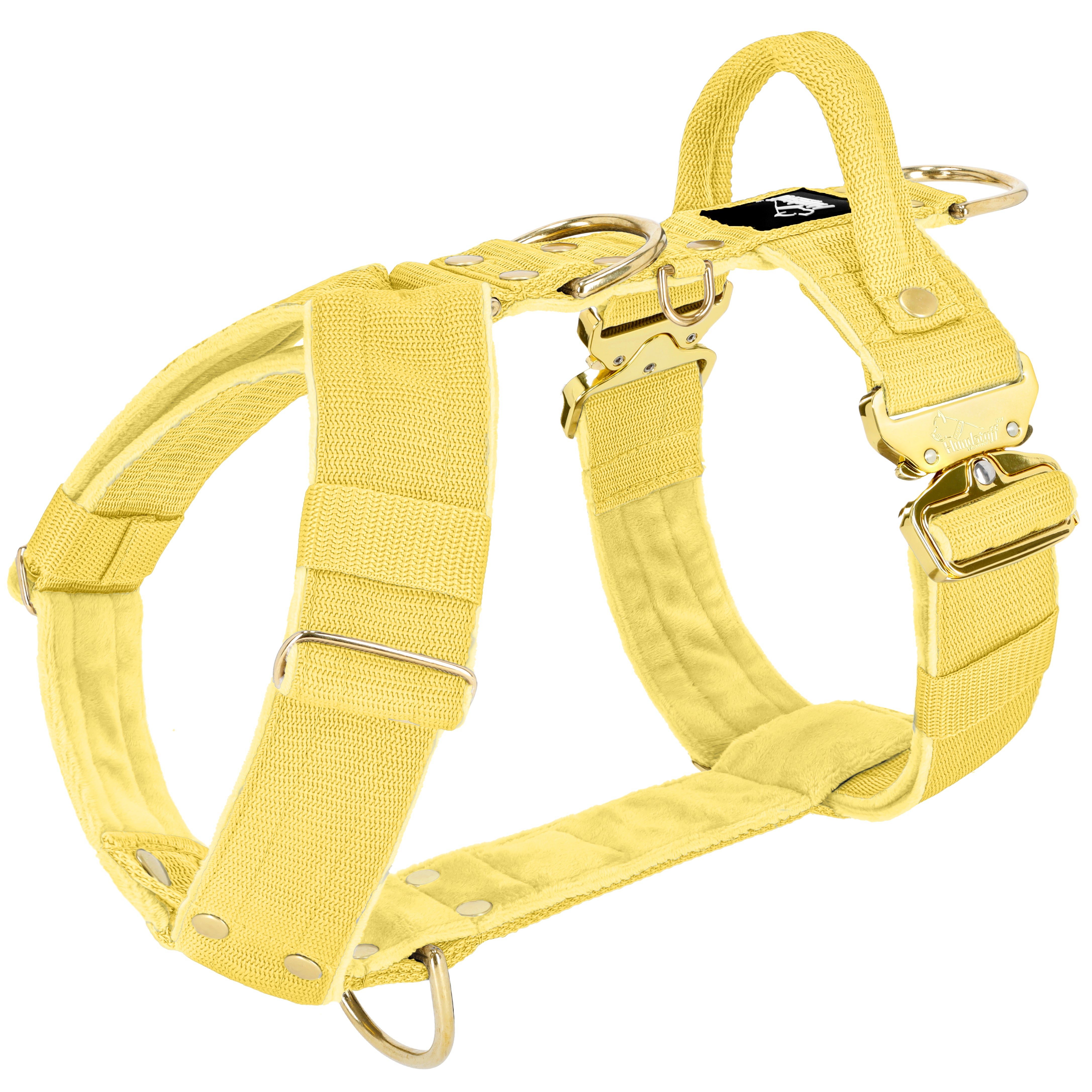 Easy Walk Extreme Gold Buckle Gold Yellow - Sele med snabbspänne