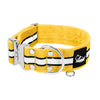 Extreme Silver Buckle Safe Gul - Säkert reflexhalsband