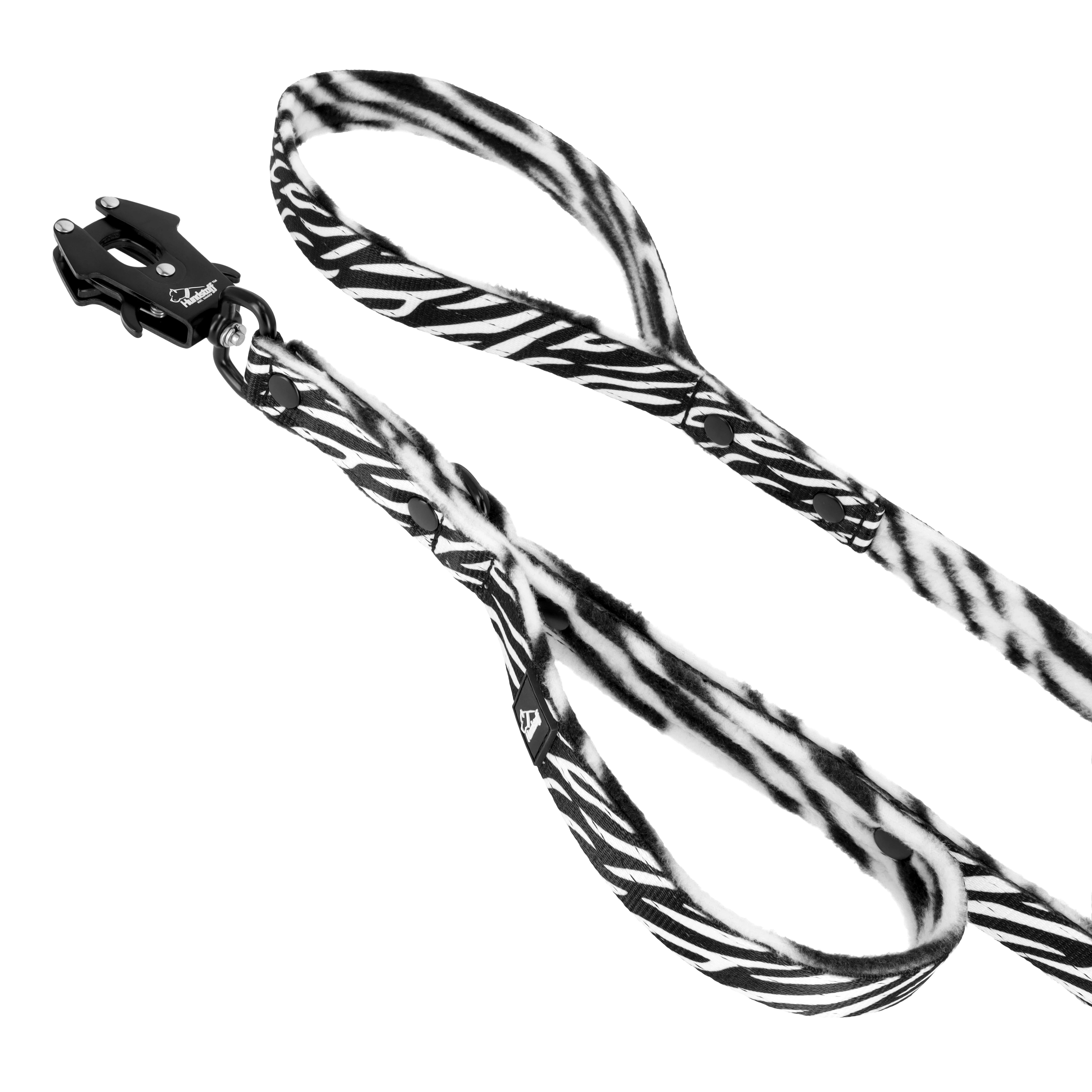 Walk Leash Zebra- Säkert nylonkoppel i olika längder