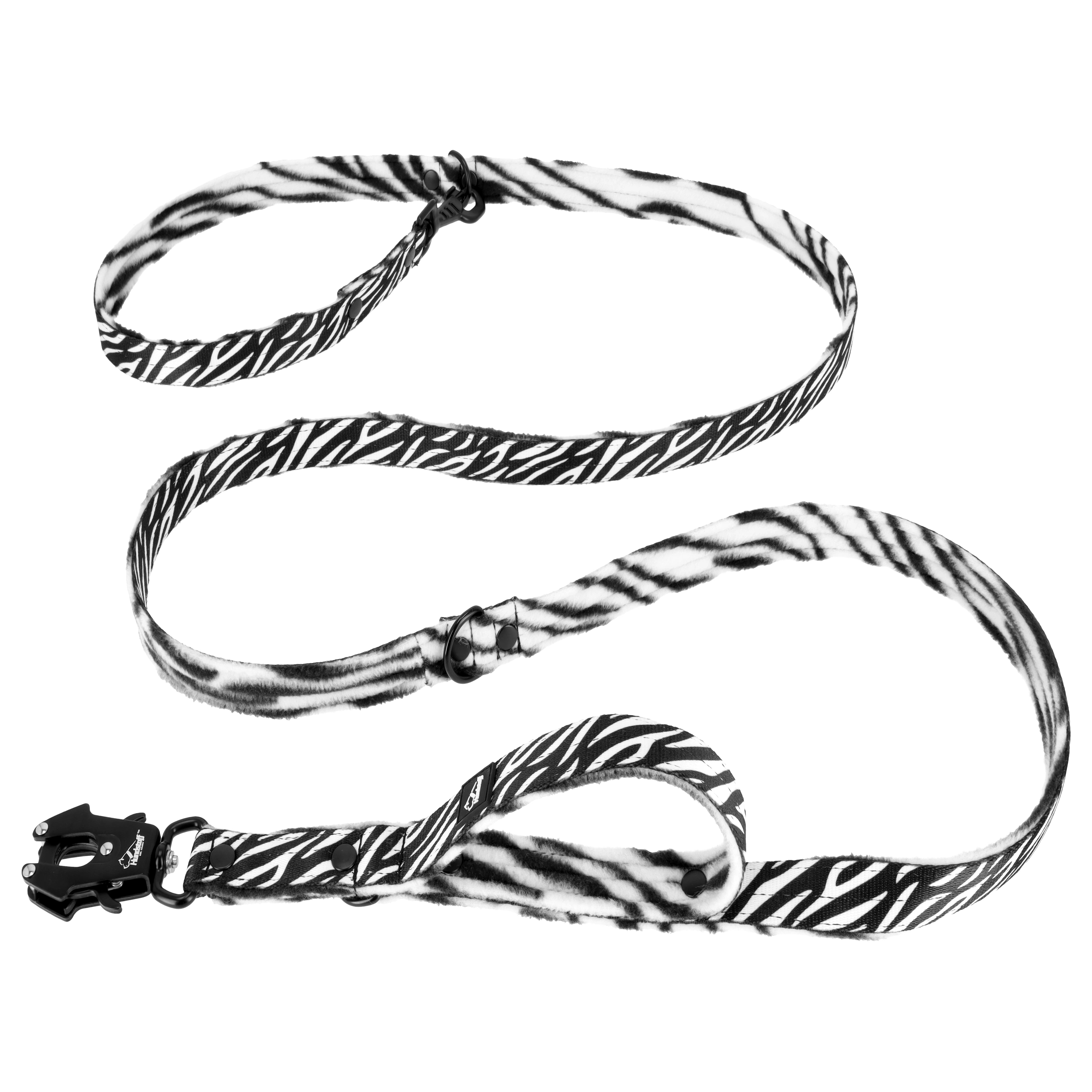Multileash Zebra - Multifunktionellt koppel