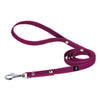 Antislip Leash Burgundy - Starkt antiglid koppel