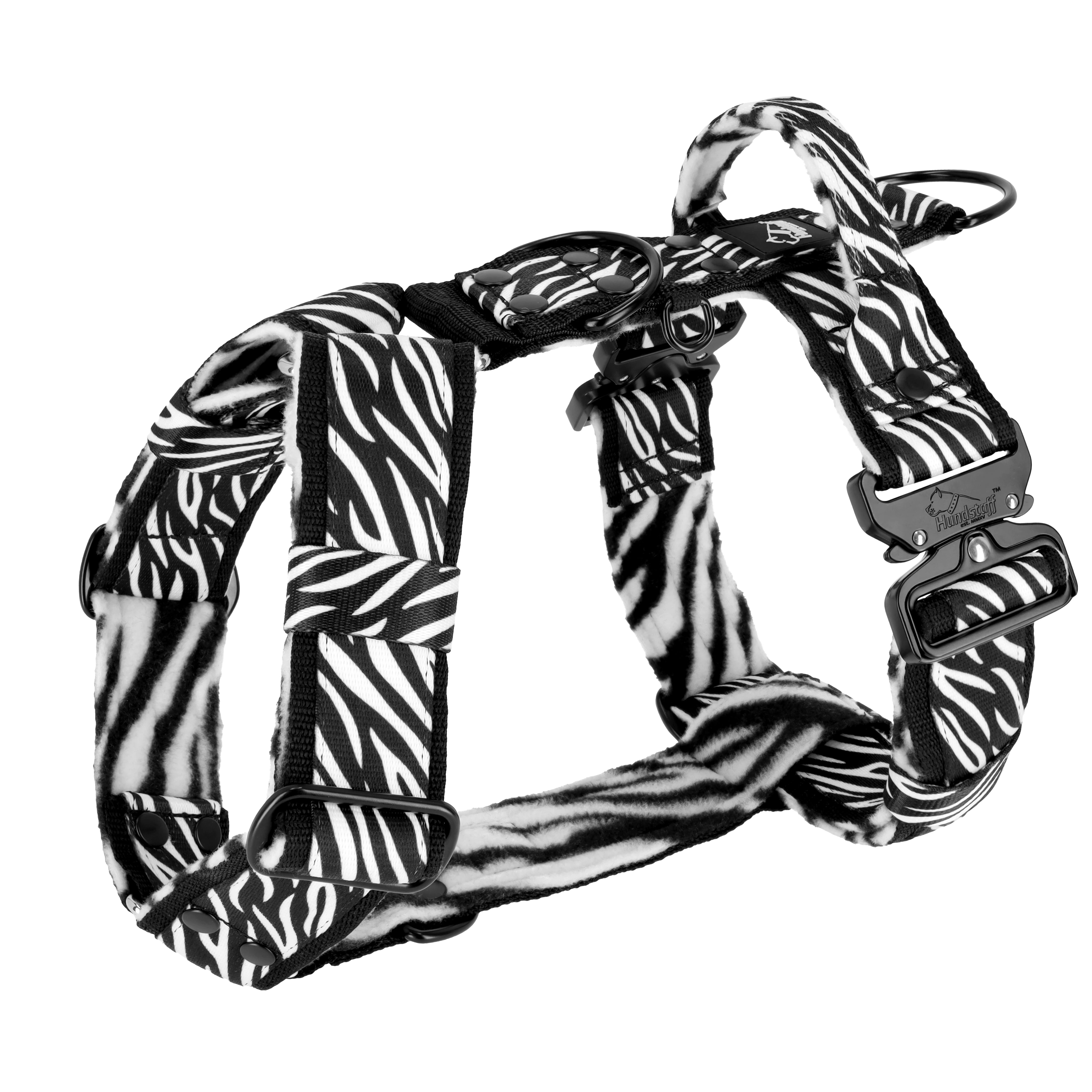 Easy Walk Extreme Zebra Edition - Sele med snabbspänne