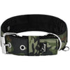 Active Komfort Camo Black - Brett slitstarkt hundhalsband med spänne