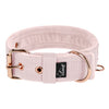 Active Komfort Rose Edition Pastel Pink - Brett slitstarkt halsband med spänne