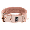 Active Komfort Rose Edition Pastel Beige - Brett slitstarkt halsband med spänne