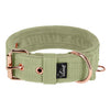 Active Komfort Rose Edition Olive Green - Brett slitstarkt halsband med spänne