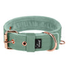 Active Komfort Rose Edition Pastel Green - Brett slitstarkt halsband med spänne