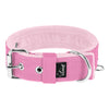 Active Baby Pink - Brett slitstarkt halsband med spänne