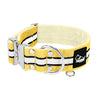 Extreme Silver Buckle Safe Baby Yellow - Säkert reflexhalsband