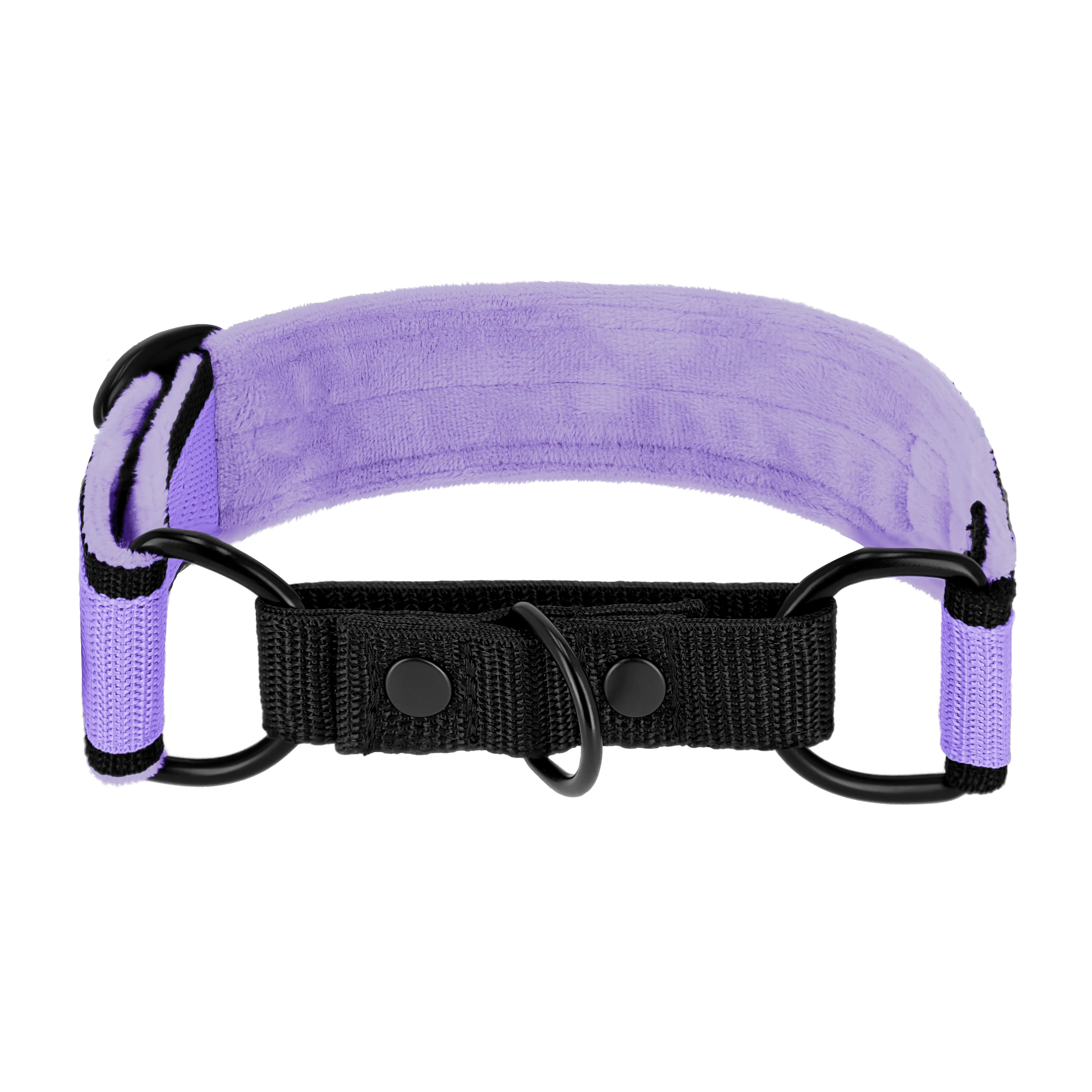 Martingale Black Edition Baby Purple - Brett fodrat halsband halvstryp