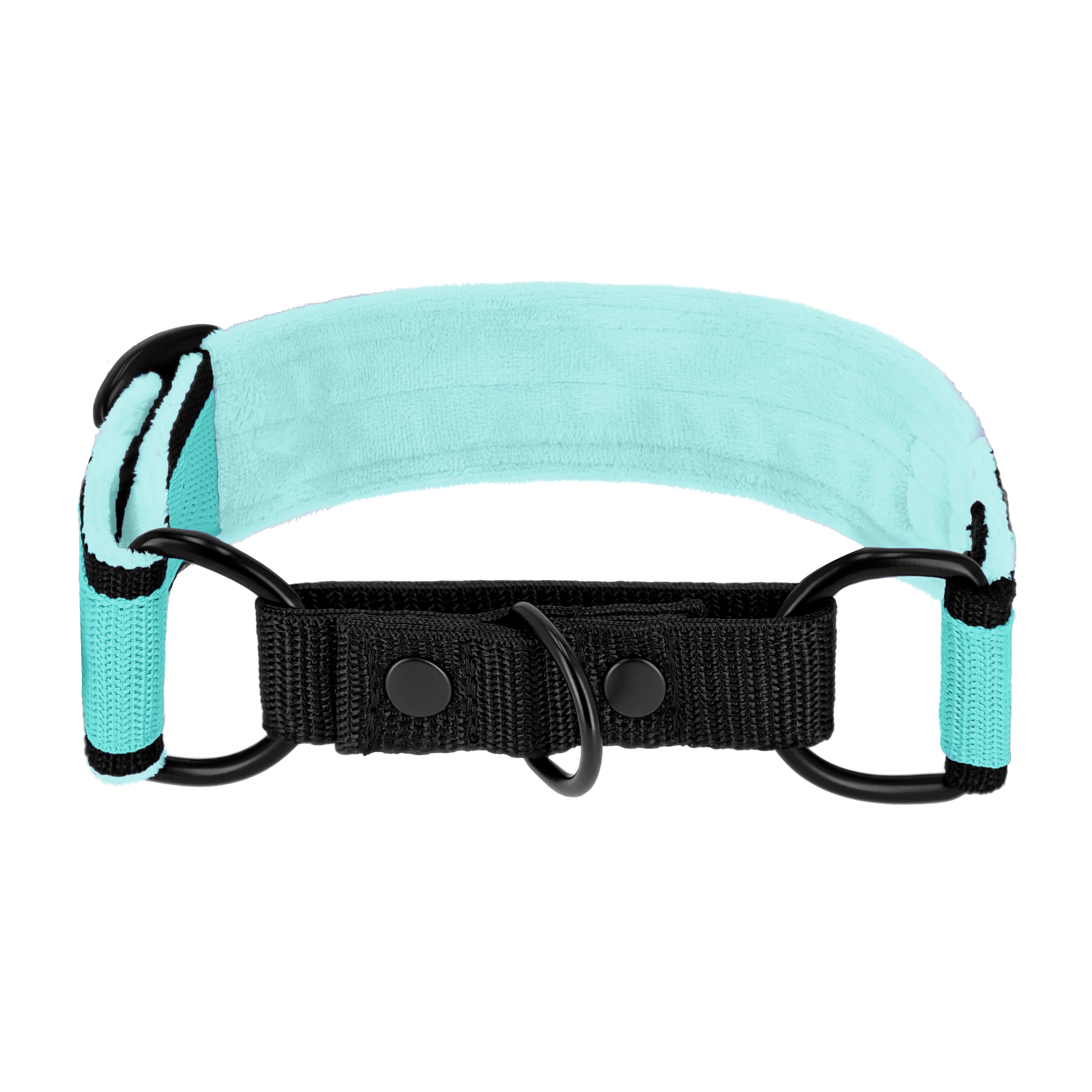 Martingale Black Edition Mint - Brett fodrat halsband halvstryp