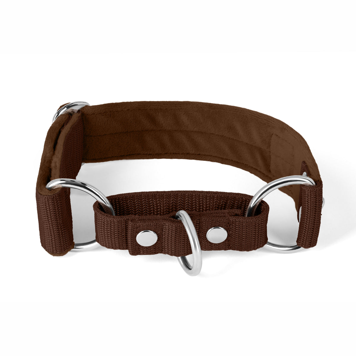 Hundstaff Martingale Silver Edition Dark Brown