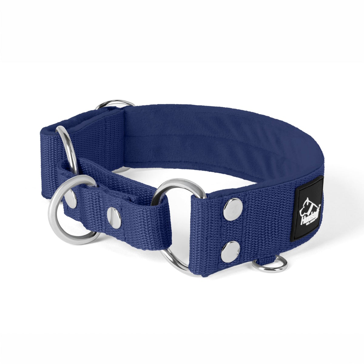 Hundstaff Martingale Silver Edition Navy Blue