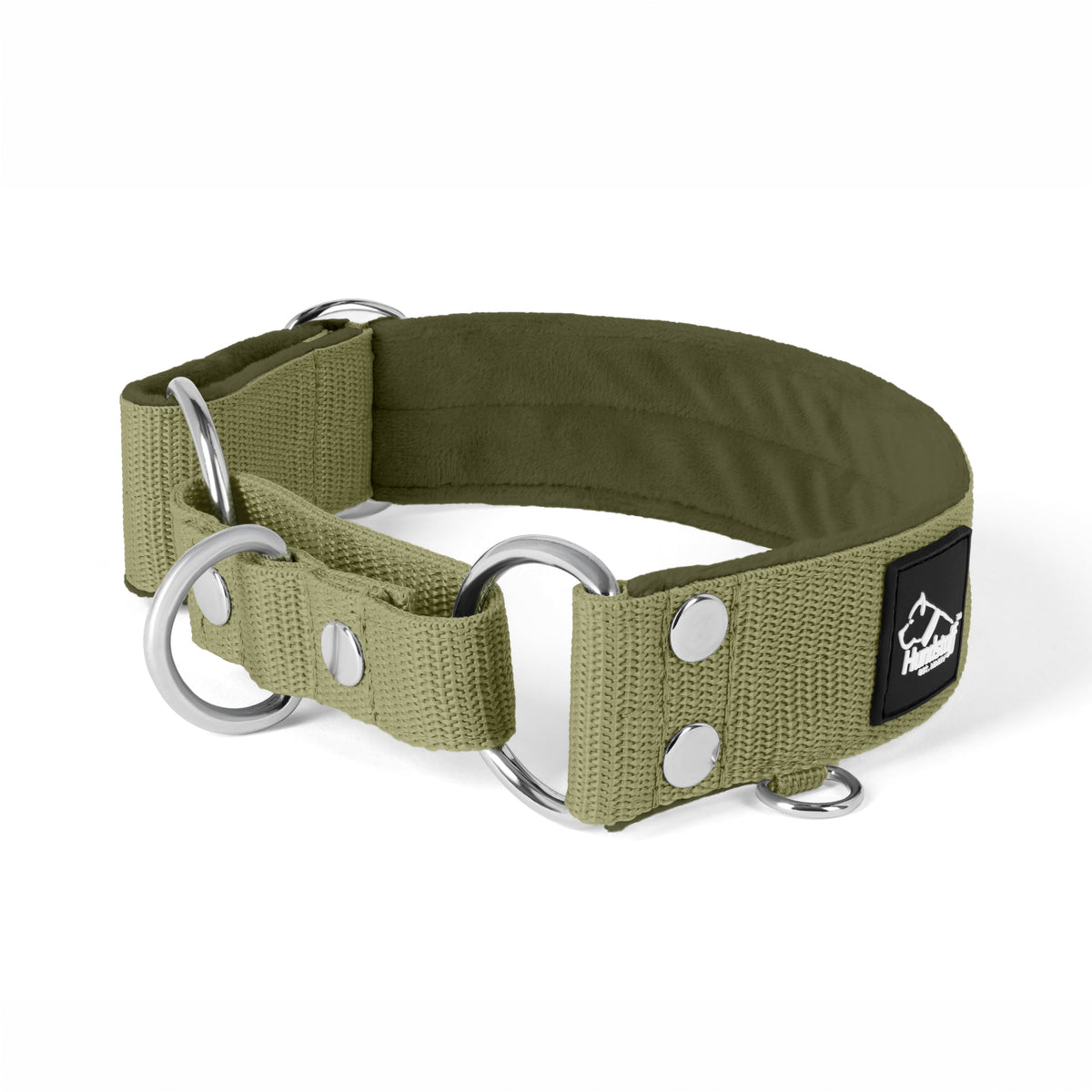 Hundstaff Martingale Silver Edition Olive Green