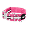 Extreme Silver Buckle Safe Rosa - Säkert reflexhalsband