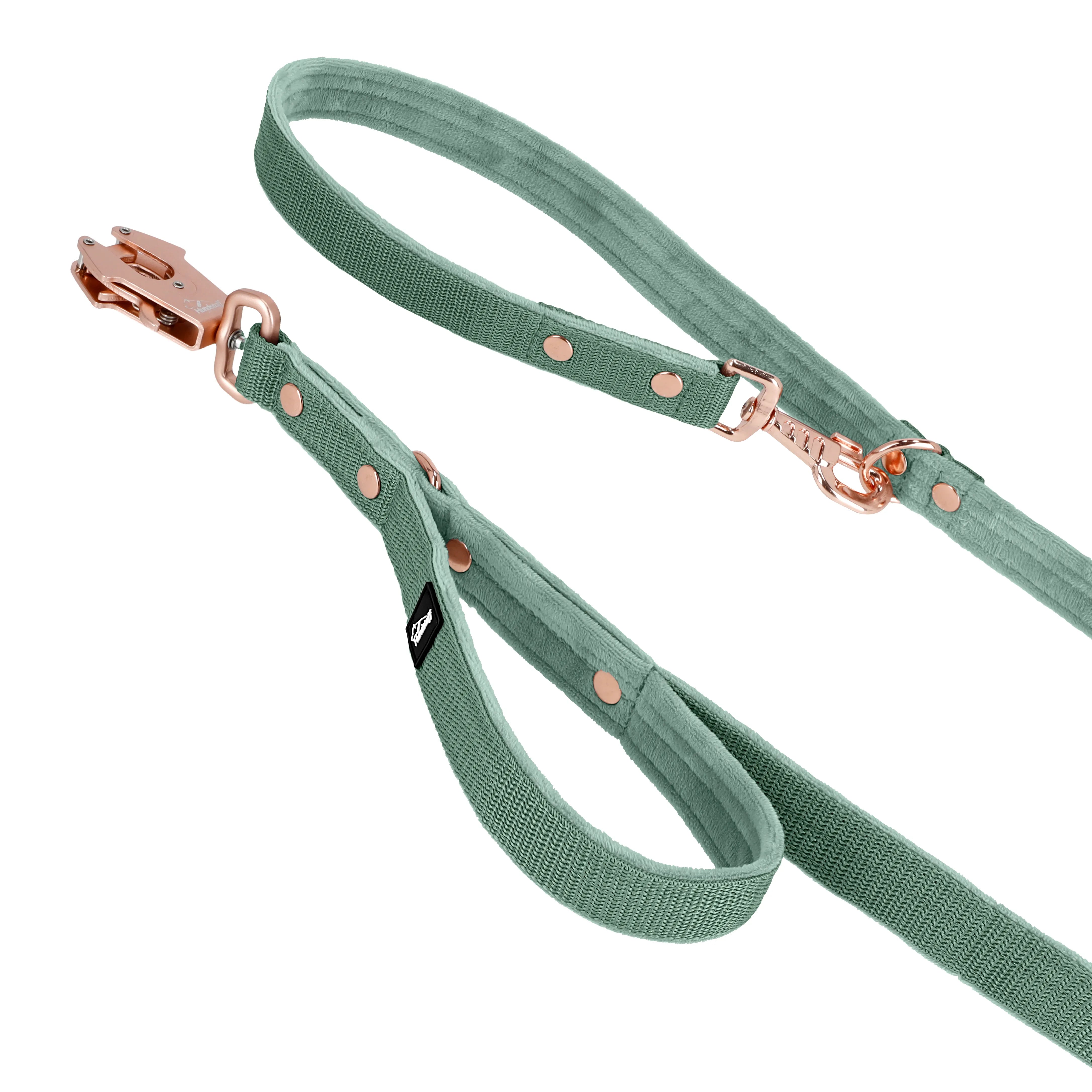 Multi Guard Leash Rose Edition Pastel Green - Multi-väktarkoppel