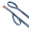 Guard Leash Rose Edition Pastel Blue - Väktarkoppel med extra handtag