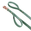 Guard Leash Rose Edition Pastel Green - Väktarkoppel med extra handtag