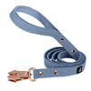 Walk Leash Rose Edition Pastel Blue - Säkert nylonkoppel i olika längder