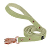 Walk Leash Rose Edition Olive Green - Säkert nylonkoppel i olika längder