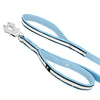 Guard Leash Safe Baby Blue - Väktarkoppel med handtag & reflex