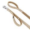 Guard Leash Beige - Väktarkoppel med extra handtag