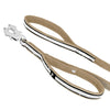 Guard Leash Safe Beige - Väktarkoppel med handtag & reflex